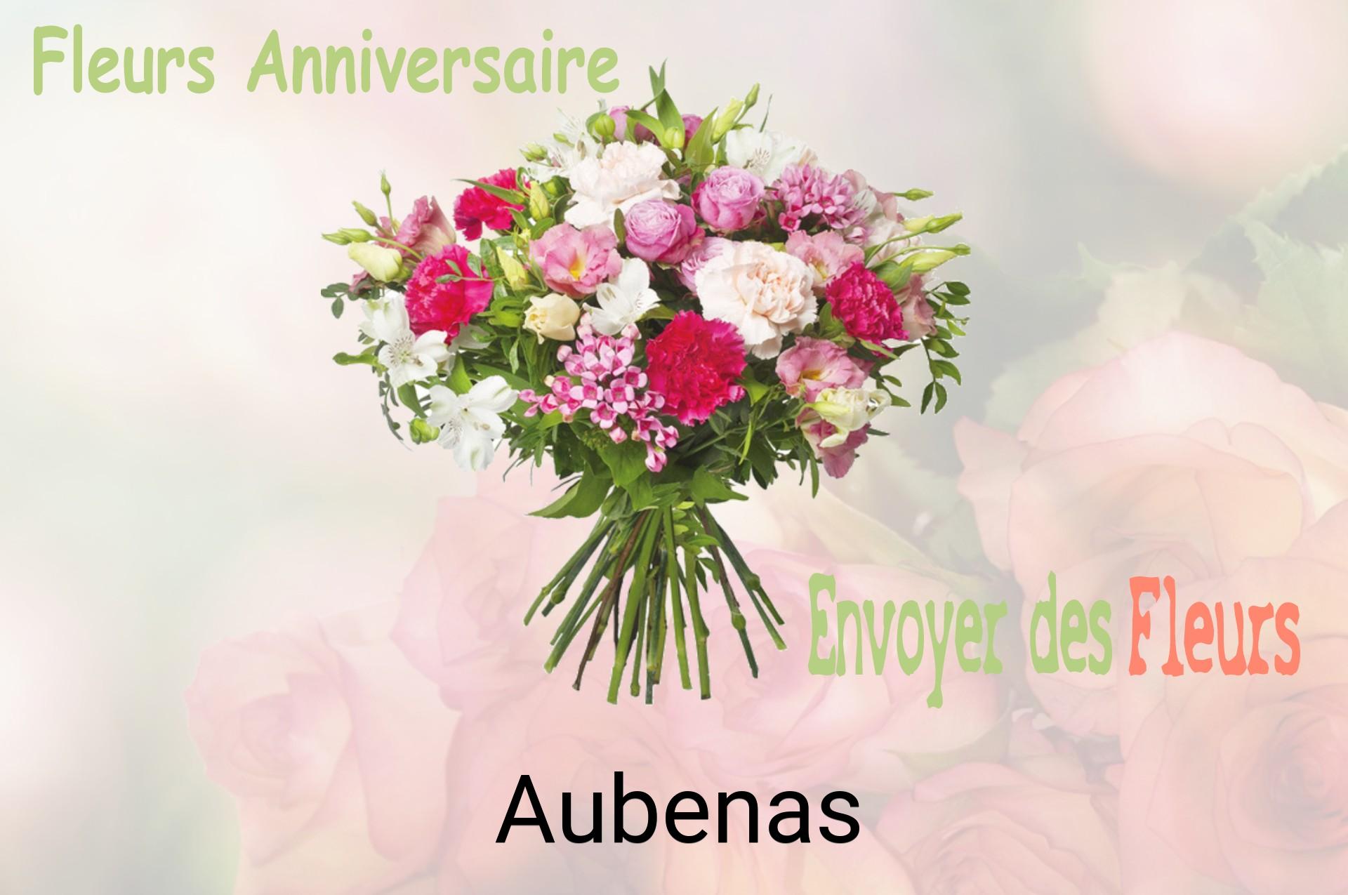 Bouquet de fleurs d’anniversaire livré à Aubenas